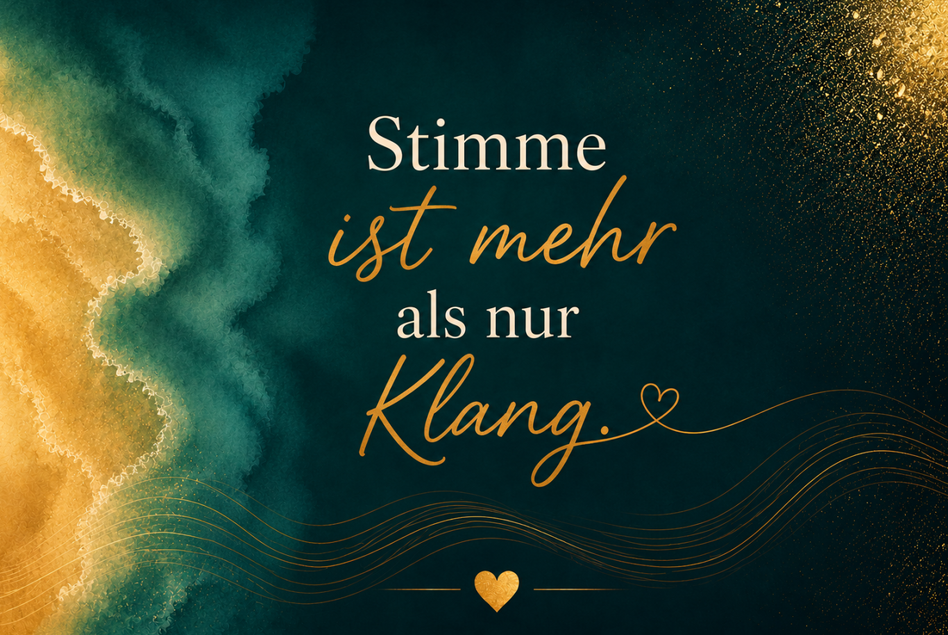 Stimme ist mehr als nur Klang